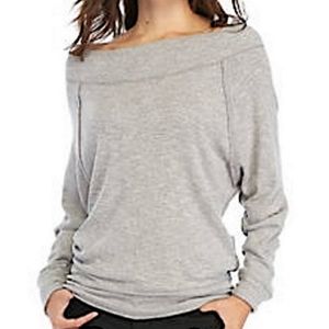 We the Free- Flashdance top off the shoulder Dolmen Sleeve
